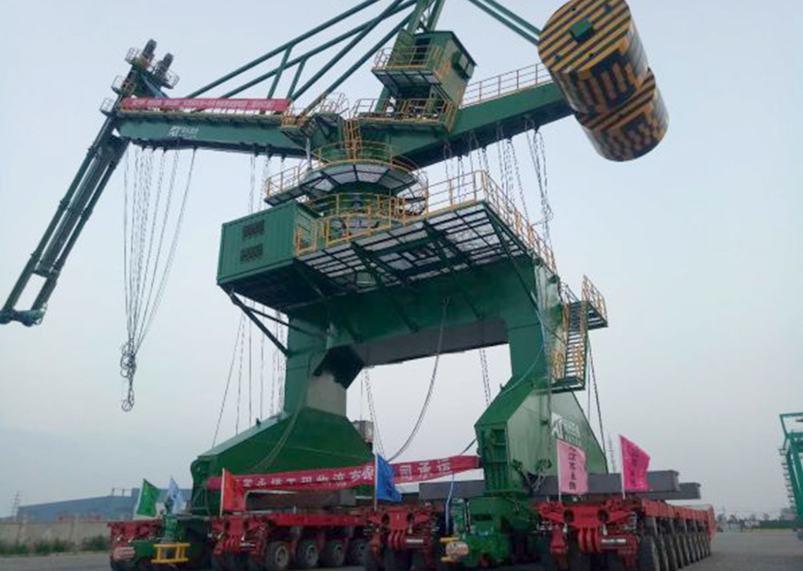 菲律宾卸船机移运项目