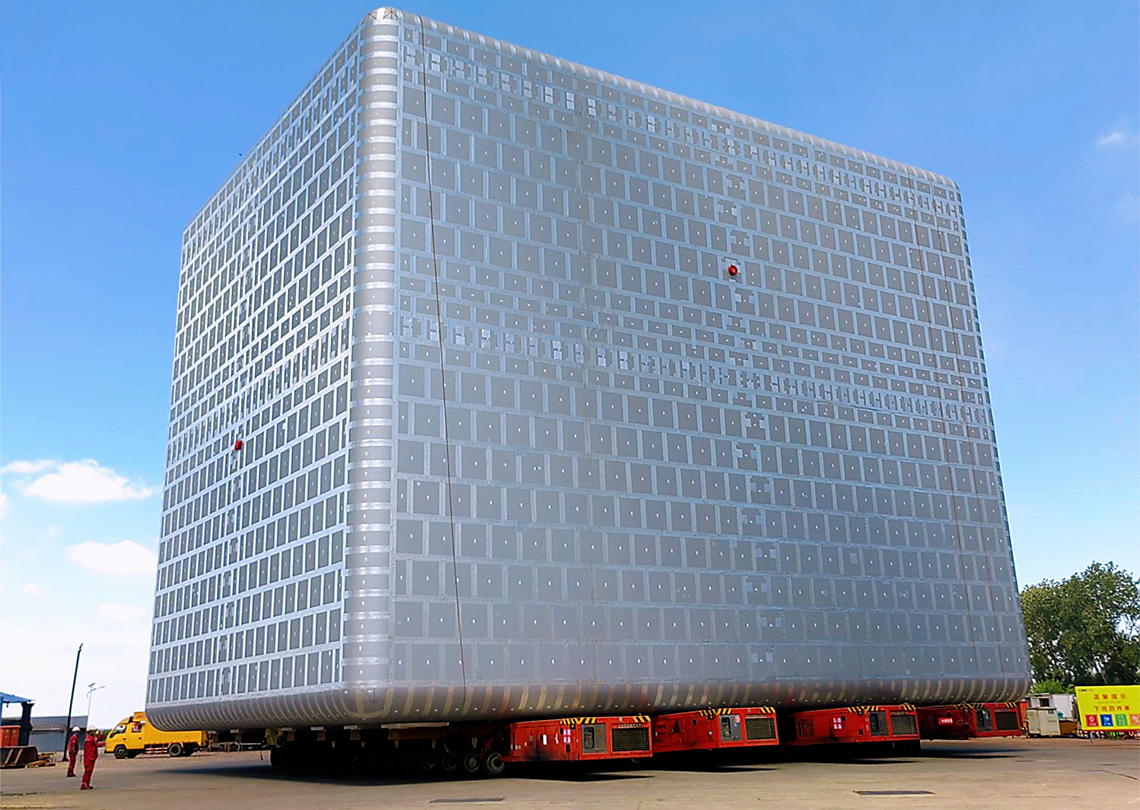 B型燃料舱滚装移运项目